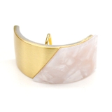 ４．べっ甲ホワイト | ヘアカフス ヘアフック ポニーフック | terracotta