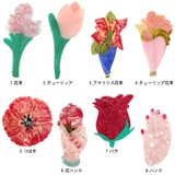 ヘアクリップ アセテート バンスクリップ | terracotta | 詳細画像2