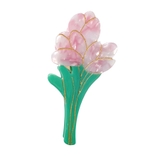 1.花束 | ヘアクリップ アセテート バンスクリップ | terracotta