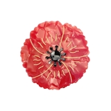 5.つばき | ヘアクリップ アセテート バンスクリップ | terracotta