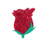 7.バラ | ヘアクリップ アセテート バンスクリップ | terracotta