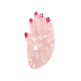 8.ハンド | ヘアクリップ アセテート バンスクリップ | terracotta