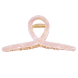 １．マーブルピンク | バンスクリップ くるりん ヘアアクセサリー | terracotta