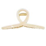 ６．マーブルホワイト | バンスクリップ くるりん ヘアアクセサリー | terracotta