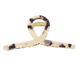 ７．べっ甲ベージュ | バンスクリップ くるりん ヘアアクセサリー | terracotta