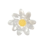 １．ホワイト | ヘアクリップ バンスクリップ アセテート | terracotta