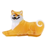 3.柴犬 | 犬 ヘアクリップ バンスクリップ | terracotta