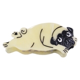 8.パグ | 犬 ヘアクリップ バンスクリップ | terracotta