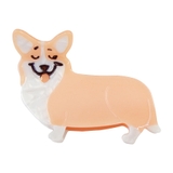 9.コーギー | 犬 ヘアクリップ バンスクリップ | terracotta