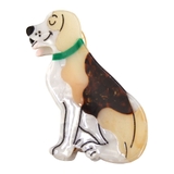 11.ビーグル | 犬 ヘアクリップ バンスクリップ | terracotta