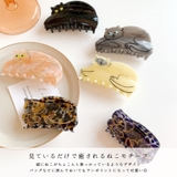 ヘアクリップ 猫 動物 | terracotta | 詳細画像4