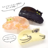ヘアクリップ 猫 動物 | terracotta | 詳細画像5