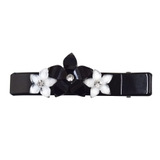 ５．ブラック | ヘアクリップ フラワー お花 | terracotta