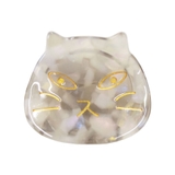 1.グレーミックス | ヘアクリップ 猫 ネコ | terracotta