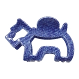 ２．デニムブルー | 犬 ドッグ ヘアクリップ | terracotta