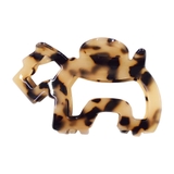 ４．マーブルベージュ | 犬 ドッグ ヘアクリップ | terracotta