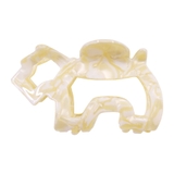 ６．マーブルホワイト | 犬 ドッグ ヘアクリップ | terracotta