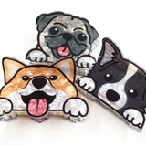 犬 ヘアクリップ 大きめ | terracotta | 詳細画像5 