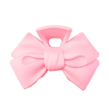 １．ピンク | リボン バンスクリップ 大きめ | terracotta