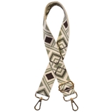 17.エスニック緑コーヒー | ショルダーストラップ バッグ用 太め | terracotta