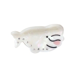 ５．くじら | ヘアクリップ 動物 バンスクリップ | terracotta