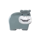 ６．カバ | ヘアクリップ 動物 バンスクリップ | terracotta