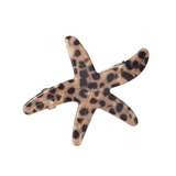 ３．ベージュマーブル | バレッタ 小さめ ヒトデ | terracotta