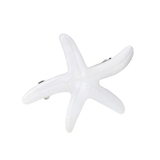 ６．ホワイト | バレッタ 小さめ ヒトデ | terracotta