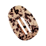 ３．マーブルベージュ | ヘアクリップ 大きめ しっかり | terracotta