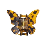 ８．ブラウンマーブル | ヘアクリップ バタフライ ハーフアップ | terracotta