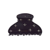 ４．ブラック | バンスクリップ 小さめ キラキラ | terracotta