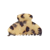 ７．ベージュマーブル | バンスクリップ 小さめ キラキラ | terracotta