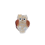 ５．グレー | ふくろう ヘアクリップ ミニクリップ | terracotta