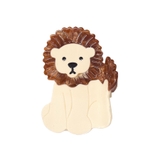 2.ライオン | ヘアクリップ 動物 バンスクリップ | terracotta