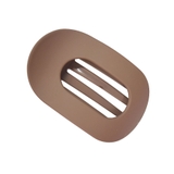 ２．ライトブラウン | ヘアクリップ 大きめ マット | terracotta