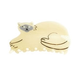 3.アイボリー | ヘアクリップ 猫 動物 | terracotta