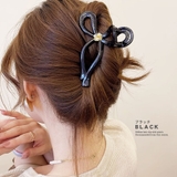 ヘアクリップ バンスクリップ リボン | terracotta | 詳細画像5