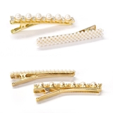 ヘアクリップ パール ビジュー | terracotta | 詳細画像4