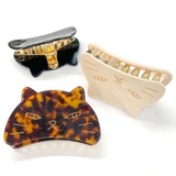 ヘアクリップ 猫 動物 | terracotta | 詳細画像4 