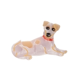 １３．ジャックラッセル | ヘアクリップ 犬 動物 | terracotta