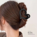 ハート ヘアクリップ バンスクリップ | terracotta | 詳細画像5