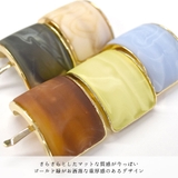 ポニーフック ヘアアクセサリー ヘアカフス | terracotta | 詳細画像4