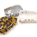 ヘアクリップ 猫 動物 | terracotta | 詳細画像9 