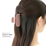 バンスクリップ ハーフアップ ヘアクリップ | terracotta | 詳細画像7 