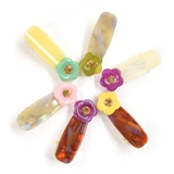 ヘアクリップ ミニ 花 | terracotta | 詳細画像5 