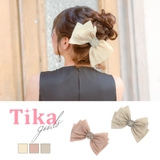 アイボリー | Tika ヘアアクセサリー リボン | Tika