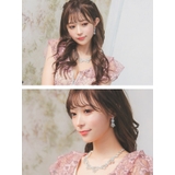 フラワーモチーフ小粒ビジューピアス＆ネックレスセット 2点セット | Tika | 詳細画像3 