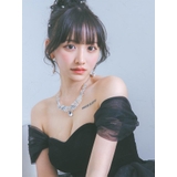 たっぷりビジューゴージャスピアス&ネックレスセット キャバドレス小物 | Tika | 詳細画像2