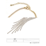 縦ラインビジューが輝く ゴールドロングネックレス キャバドレス小物 | Tika | 詳細画像6 