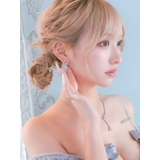 フラワー×ストーンネックレス＆ピアスセット アクセサリー 小ぶり | Tika | 詳細画像3 